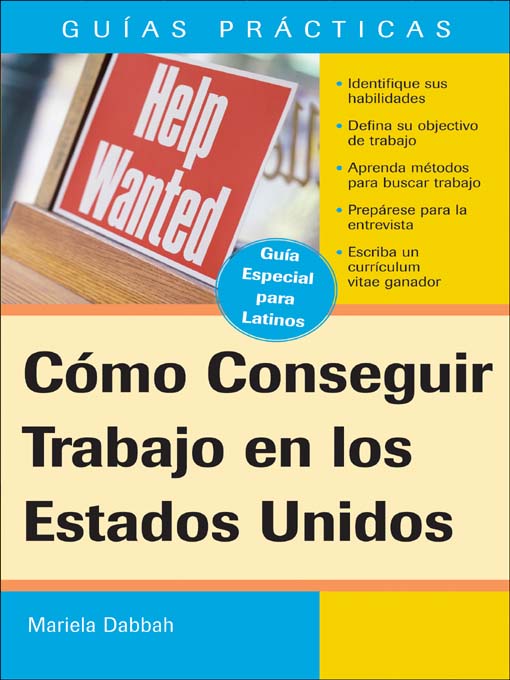 Title details for Cómo Conseguir Trabajo en los Estados Unidos by Mariela Dabbah - Available